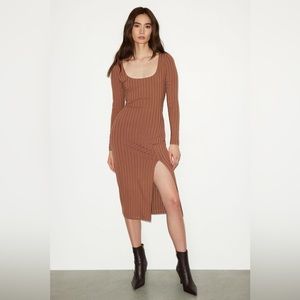 Dynamite Long Sleeve Midi dress size S